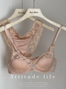 Silky Smooth Touch Butterfly Knot Lace Bra Pure Desire Ceiling for Young Girls Perfect for Outdoor Activities And Sports