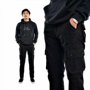 Celana Panjang Cargo Pria