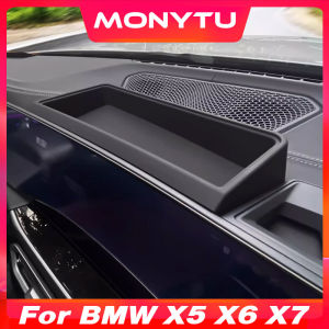 Cho BMW X5 BMW X6 2023 2024 phụ kiện trung tâm bảng điều khiển chuyển hướng màn hình phía sau hộp lưu trữ khay sửa đổi nội thất tổ chức sản phẩm xe hơi
