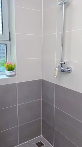 ชั้นวางของในห้องน้ำ ชั้นวางของเข้ามุมห้องน้ำ ชั้นวางเข้ามุม 4 ชั้น ไม่ต้องเจาะ ปรับความสูง ประหยัดพื้นที่