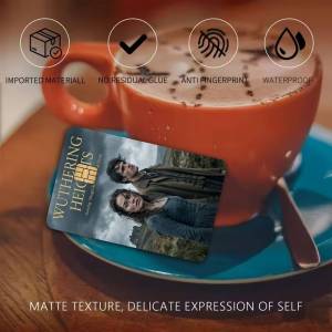 BILIBILI | Hộp Đựng Thẻ Phim Hoạt Hình Wuthering Heights Dành Cho Thẻ Tín Dụng/ghi Nợ Băng Dính Mặt Trước Phim Dành Cho Người Lớn Tuổi Không Có Chip Kích Thước Thẻ Nhỏ Và Lớn