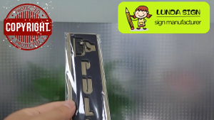2Pcs Acrylic Push Pull Door Sign Self-Adhesive Stickers for Office Shop & Cafe Door