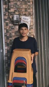 Kursi Rotan Plastik Kursi santai Bakso Murah Kuat dan Awet Sumo Tabitha