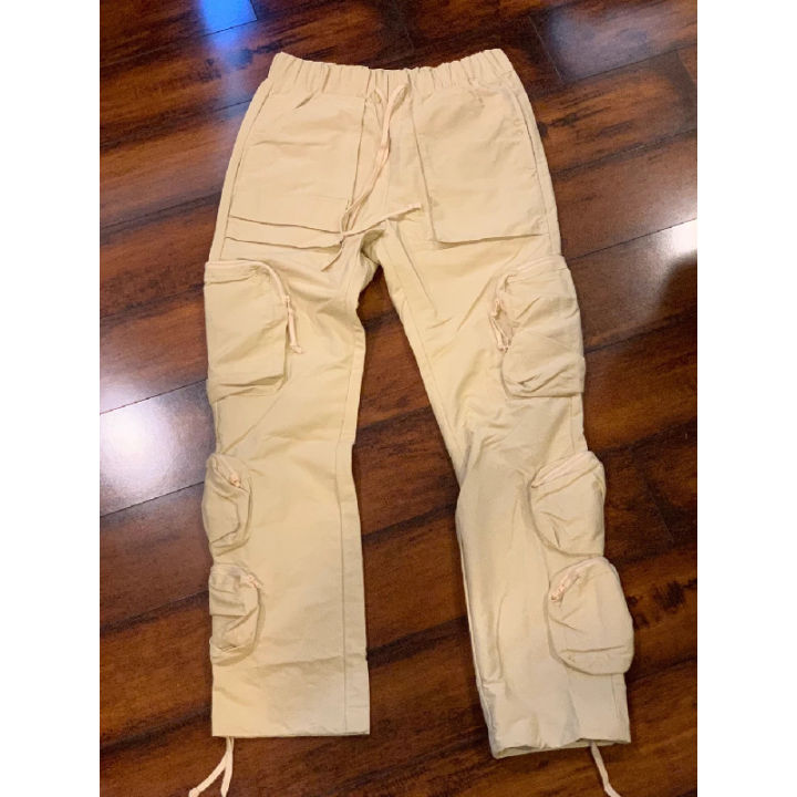 Travis Scott Whoisjacov Pocket Cargo Pants High Street Multi-pockets Cargo  Pants | Lazada PH