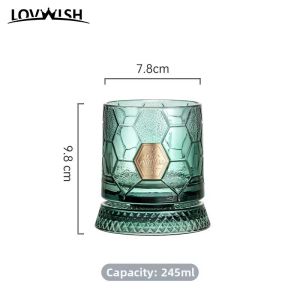Rotatable World Cup Multi-Drinking Glass