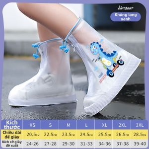 RAINCATO | Giày Mưa Cho Trẻ Em Chống Thấm Nước Chống Trượt Đế Dày Đeo Bền