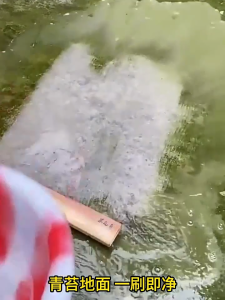 ทนทาน 10 ปี แปรงขัดพื้น แปรงลวดขัดพื้น แปรงลวดสเตนเลส  120cm  ไม่ต้องก้ม ทนทาน สําหรับทําความสะอาดพื้น ในร่ม กลางแจ้ง แปรงลวดสเตนเลส