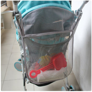 Black Mesh Hanging Storage Bag for Baby Stroller Universal Diaper Tissue Bag Baby Pushchair Organizer Sandu Brand 121207