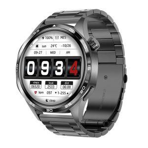2025 GT5 Pro Smartwatch for Men - 1.39" AMOLED HD Display (360x360) GPS + NFC Bluetooth Calling 24/7 Heart Rate/SpO2 Monitoring 100+ Sports Modes IP67 Waterproof Military-Grade Durability