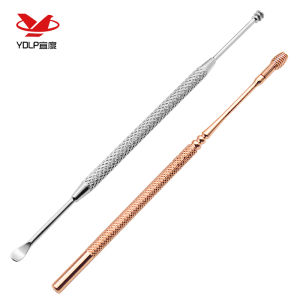 Vintage Spiral Ear Spoon Spring Loaded Ear Cleaning Tool Durable Non Disposable Ear Wax Removal Device for Personal Use