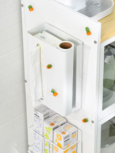 Hộp Đựng Giấy Vệ Sinh Treo Tường Không Cần Khoan Hộp Đựng Giấy Lau Tay Phòng Tắm Nhà Bếp Hộp Đựng Giấy Rút Kiểu Lật Hộp Đựng Khăn Giấy Dùng Tại Nhà