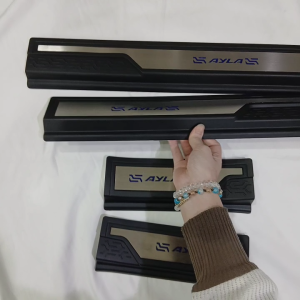 Sillplate Injakan Samping Mobil Daihatsu Ayla 2023 - 2024 Hitam