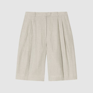 ICICLE | Runway Style Linen Twill Womens Shorts