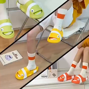 Clownfish sandal for Women Softy Cartoon Fish Slippers