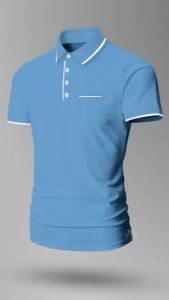 KAOS POLO DSP  CASUAL PRIA CASUAL DAUN LENGAN