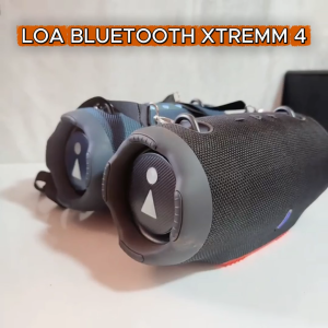 Loa Nghe Nhạc Xtreem 4 – Âm Thanh 3D Bass Cực Chất Kết Nối Đa Thiết Bị Pin Dùng 5h - Dễ Sử Dụng Dễ mang Theo
