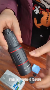 28X 36X 64X phone external telephoto lens high-definition monocular night vision telescope for concert photography