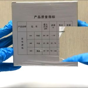 Isi 100 Kertas Saring Laboratorium 11cm Filter Paper Kertas Penyaring