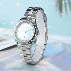 Original Jam tangan jonas jasmin - Rantai Stainless - Mewah elegan - Jam Tangan wanita - Tanggal aktif - Jam tangan kasual wanita