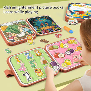 FUNTOY DIY 2 IN 1 Buku bergambar Kreatif Water Painting Book Reusable Dapat Dilepas Busy Book Quiet Book Buku Edukasi Anak