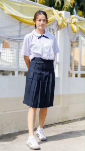 [ฟรีถุงเท้าข้อสั้น]รองเท้าผ้าใบยี่ห้อฟีบัส Feebus พื้นเขียว เสริมขอบกันเสียดสีข้อเท้า รุ่น FB6219