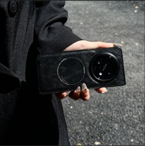 For OPPO Find N5 Casing Lychee Leather Hard Phone Case Cover