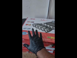 GHS Combo 5 in1 & DC-80 PLUS 3IN1 FULL SET Original Japan Brand Led Torch Light Flash Light Rechargeable