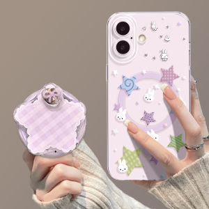 YOUSIDUN |  phù hợp với ốp điện thoại di động Apple 18promax iphone18pro sông băng màu xanh 17 sao Miffy rabbit 1415 bao gồm tất cả 16pro khung đai từ tính 17promax