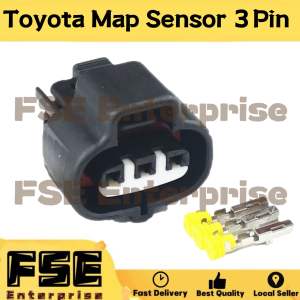 3 Pin Toyota 4AGE 1JZ 2JZ Vios Camry ALTIS Wish Denso MAP Sensor Socket Connector