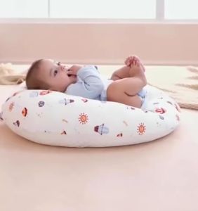 Beige ที่นอนเด็ก หมอนเด็ก ที่นอนกันกรดไหลย้อน เด็กแรกเกิด กันแหวะนม ลายน่ารักๆ ยาว 74cm กว้าง 63cm