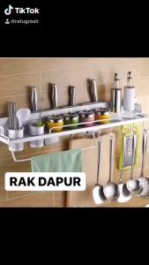 RAK DAPUR ALMUNIUM SHENAR / RAK GANTUNG / RAK PENYIMPANAN / RAK DINDING