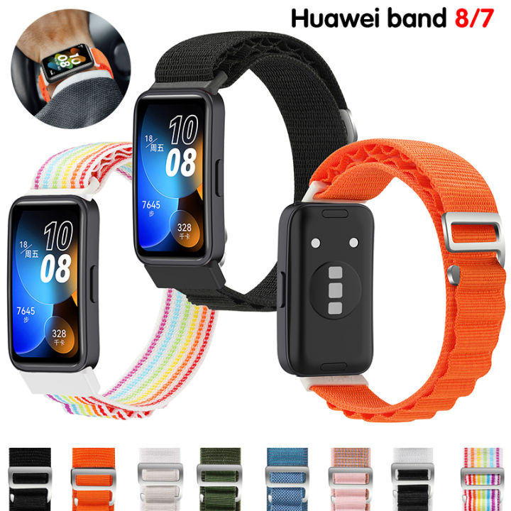 Bracelet for Huawei Band 8 Strap Nylon Sport Loop Watch Belt