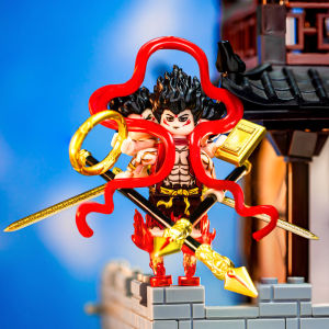 DiKu Battle of Journey to the West Mini Figures Assembly Toy Powerful Building Blocks Gods And Demons Fights Included