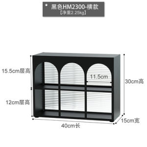 Acrylic Cosmetic Storage Box Perfume Display Stand Arch Shape Desktop Makeup Organizer Rack Modern Simplicity Art Style Home Furniture