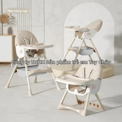 SHANNAIER | Ghế Ăn Dặm Đa Năng Gấp Gọn Tiện Lợi Cho Bé
