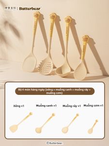 MODERN SWEETHOME | Bộ Đũa và Xẻng Phù Hợp Không Dính
