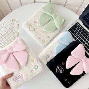 1pc A7 Colorful Loose Leaf Card Holder Case Storage Bag Note Book Inner Bag Card Cover Sleece INS Original Accessory