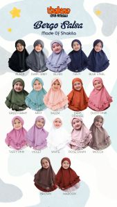 Jilbab Anak Sekolah Bergo Salsa Thaluna Kids