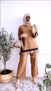 ONE SET AMIRA BAHAN RAJUT PREMIUM TERBARU BY ALYAZEA STORE