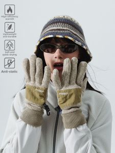 Anti-Static Warm Soft Fleece Gloves