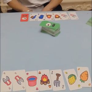 Sheep in a Sheep Playing Card Gift Box Board Game Idiom Dragon Relay Elimination Joy