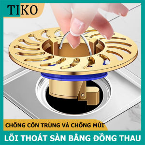 Lõi van xả sàn bằng đồng thau van xả nhanh một chiều chống côn trùng và khử mùi ống thoát nước phòng tắm ống thoát nước sàn nhà vệ sinh phụ kiện phổ thông