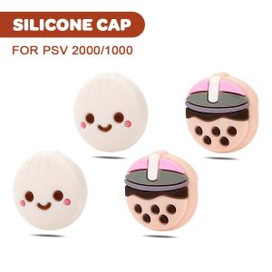 4PCS/Set Silicone Thumb Stick Rocker Grip Caps Joystick Cover For Psvita PS Vita PSV 1000 2000 Joystick Protective Case