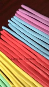 Balon latex pentil twist macaron panjang balon cacing isi 1 pcs