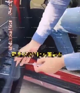 Mercedes-Benz CLS63/550 รถเบนซ์ 2118213679 สีดำ 2118213679 ฟิลเลอร์ผ้า สวิตช์กระจก กระจกไฟฟ้า