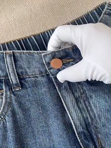 Celana Jeans Baggy Pinggang Elastis Full Length Gaya Retro Amerika Ukuran Besar S-5XL