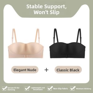 miiow | Wireless Push-up Bra for Small Breasts Anti-slip Front Clasp