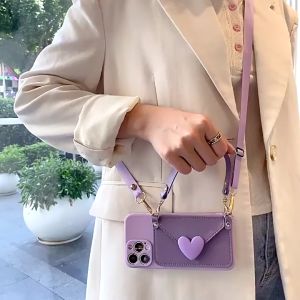 Ốp Điện Thoại Chống Sốc Có Dây Đeo Cho Iphone 14 Pro Max Iphone 13