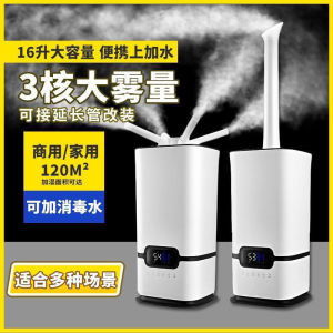 Large Capacity Industrial Commercial Spray Machine Vegetable Preservation Hot Pot Skewers Stall Wetting Device Ultrasonic Humidifier