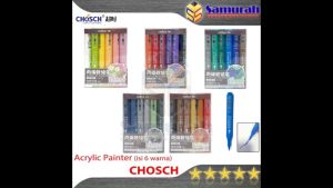 Spidol Acrylic Painter Chosch CS-H isi 6 Warna Campur / Mix 6 Colours H805 - H809 - H810 - H833 - H834